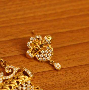 White Cubic Zirconia Mangalsutra 3
