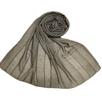 Grey  Premium Cotton Striped Collection 1