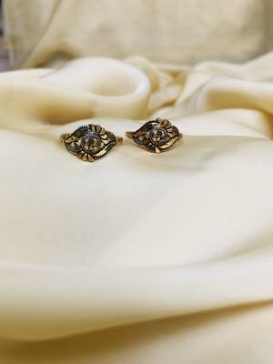 Copper toe-rings 1