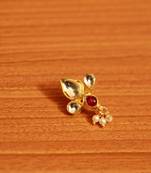 White Ruby Nose-Ring