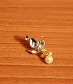 White Pearl Nose-Ring