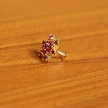 Red Ruby Nose-Ring 2