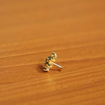 Green Onyx Nose-Ring 2