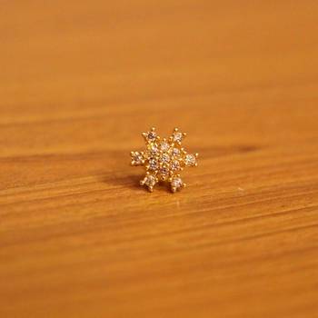 Yellow Citrine Nose-Ring 1