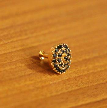 Black onyx nose-ring 2