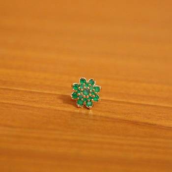 Green Onyx Nose-Ring 1