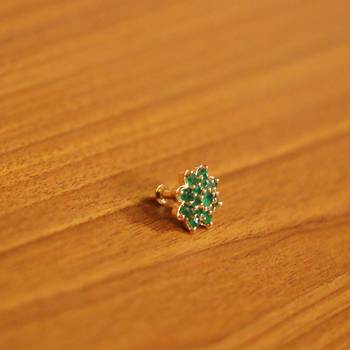 Green Onyx Nose-Ring 2
