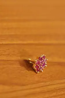 Red Ruby Nose-Ring