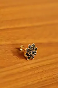 Black Onyx Nose-Ring