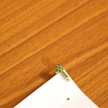 Green Onyx Nose-Ring 1