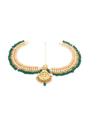Green Stone Matha Patti 1