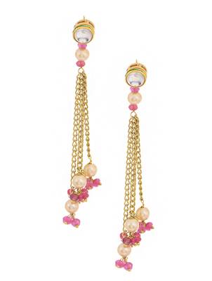 Kundan Chain Earrings 1
