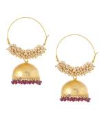 Golden Jhumkay Earrings