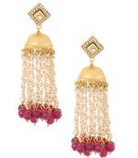 Golden Jhumkay Earrings