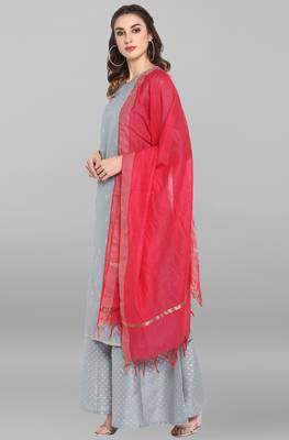 Grey printed silk salwar 3
