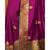 Alluring purple gold zari woven Paithani Saree with designer blouse
