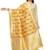 Yellow Banarasi Silk Jacquard Woven Dupatta