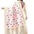 White Banarasi Silk Jacquard Woven Dupatta