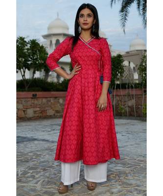 Rani Angrakha Kurta Palazzo Set  (Set of 2) 1