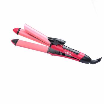 Nova Professional 2in1 Hair Curler and Straightner 1