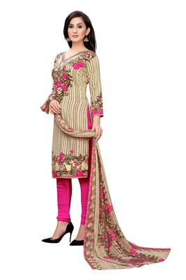 Multicolor printed crepe salwar 1