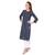 blue plain rayon kurti
