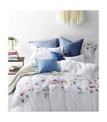 100% Cotton Embroidery Flat Bedsheet (274cm*274cm)