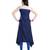 blue printed cotton plus size kurtis