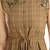 brown printed polyester plus size kurtis