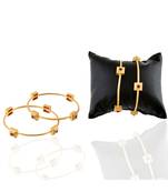 golden maroon smart look designer delicate bangle