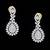 White zircon danglers-drops