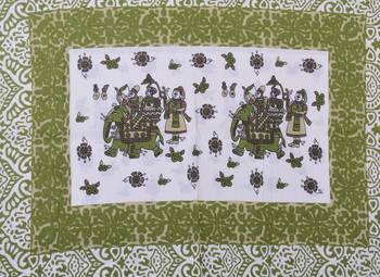 Texstylers Pure Cotton Printed Queen Size Bedsheet With 2 Pillow Covers 2