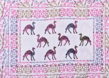 Texstylers Pure Cotton Printed Queen Size Bedsheet With 2 Pillow Covers 2