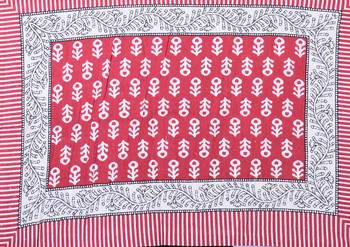 Texstylers Pure Cotton Printed Queen Size Bedsheet With 2 Pillow Covers 2