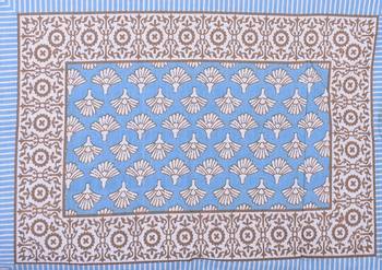 Texstylers Pure Cotton Printed Queen Size Bedsheet With 2 Pillow Covers 3