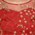 Miracolos Red Hand Embellished Sequins Ethnic Party Dress
