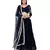 Dark Blue Georgette Embroidered Net Lehanga with pin tucks pleated blouse