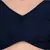Dark Blue Georgette Embroidered Net Lehanga with pin tucks pleated blouse