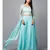 Women's Katdana Sequins Embroidered Wedding Lehenga in Blue