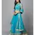 Turquose Blue Gota Patti Lehenga