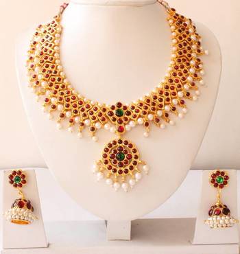 Beautiful Temple Necklace Set 1