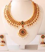 Beautiful Temple Necklace Set