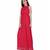Women's Drape Chiffon Party/ Evening/ Dress in Red Cherry