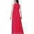Women's Drape Chiffon Party/ Evening/ Dress in Red Cherry