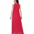 Women's Drape Chiffon Party/ Evening/ Dress in Red Cherry
