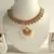 Beautiful Mango Temple Necklace Set 