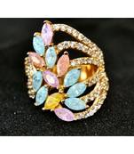 Multigemstone Cocktail Ring