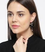 Silver earrings