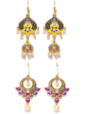 Blue earrings 2