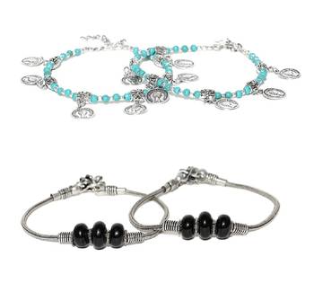 Blue anklets 1